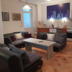 Authentic Belgrade Centre - Apartment Ethnica 3 - Living room and kitchen